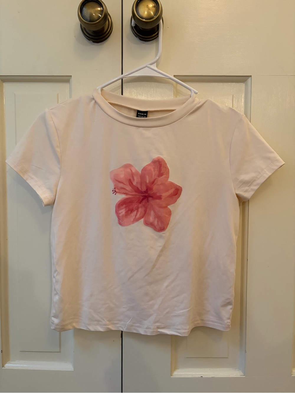summer flower baby tee